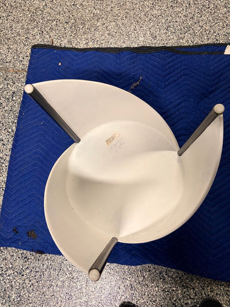 Pilsen East Guild Ltd. Post Modern artist table-18t x19w for pick up only as found