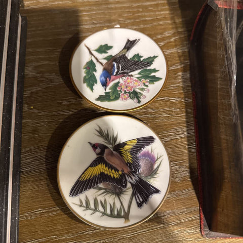 Franklin Mint Songbird Mini Plate each