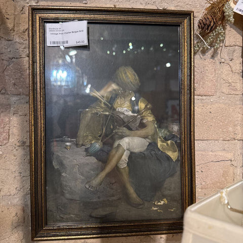 Vintage Print Charles Bargue 9x12