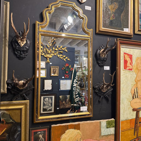 La Barge Giltwood Moorish Mirror