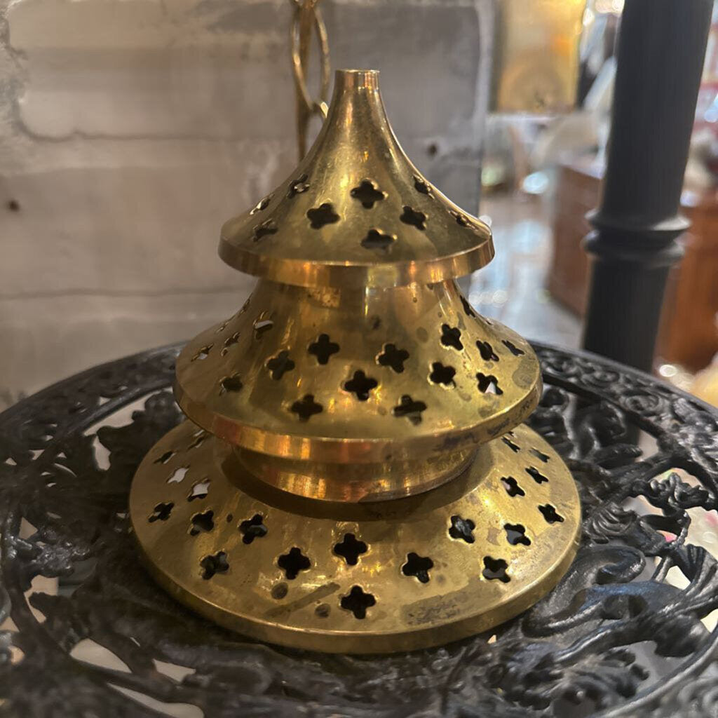 Brass Tree Incense Burnwe