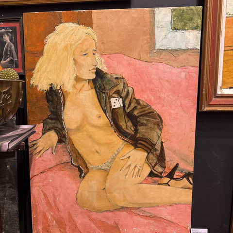 Figure Painting "Jennifer" by Erich Kennedy 1987 22x30