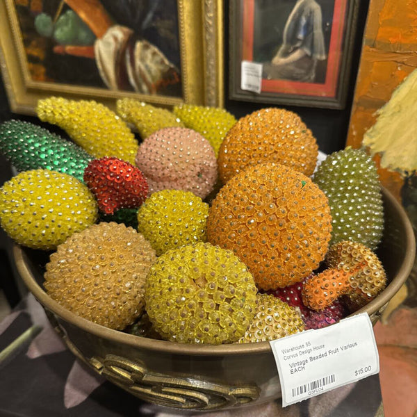 Vintage Beaded Fruit Various EACH