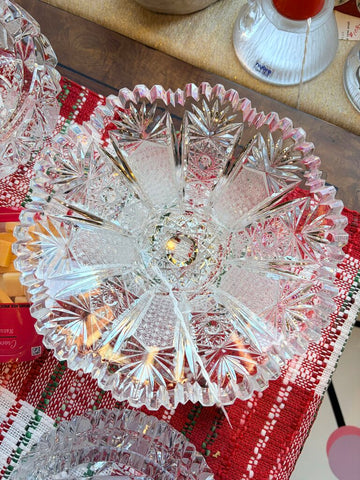 Smaller American brilliant period Cut Glass bowl