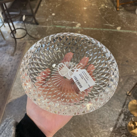 Crystal Ashtray - Heavy 6.5" diameter