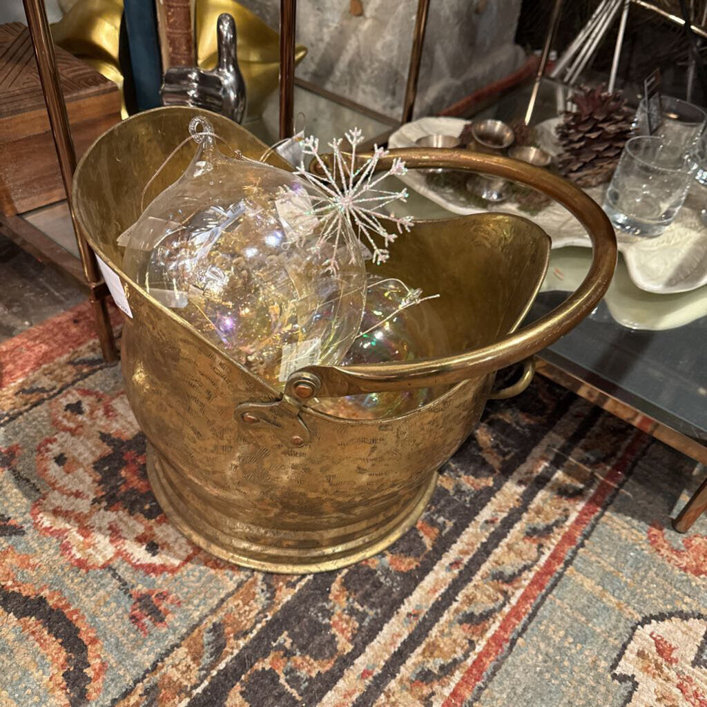 Brass bucket