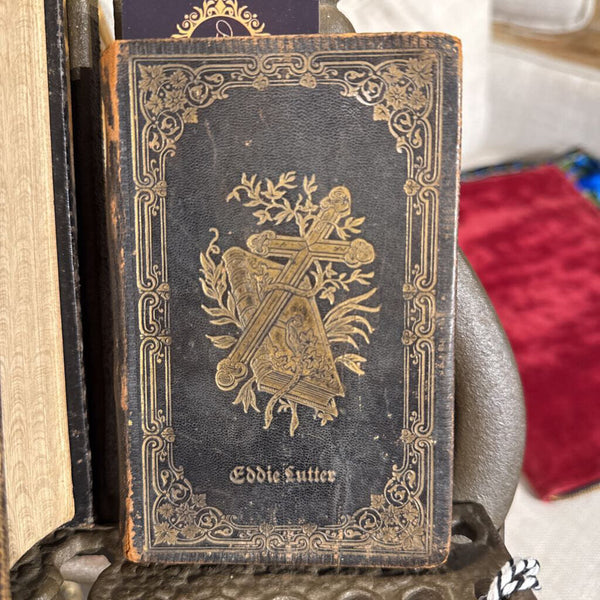 1910 German Leather Bible