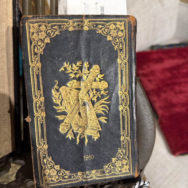 1910 German Leather Bible