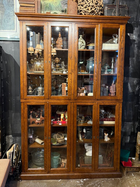 Double Wood Bookcase 91T 60W 20D