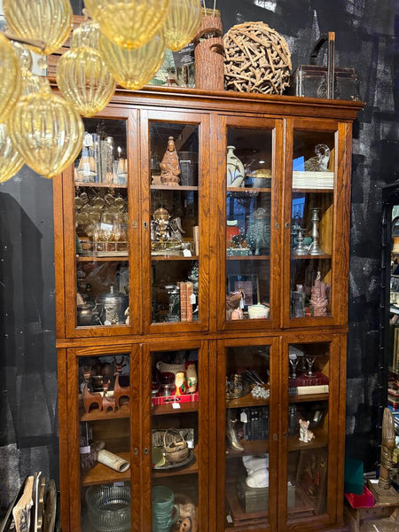 Double Wood Bookcase 91T 60W 20D