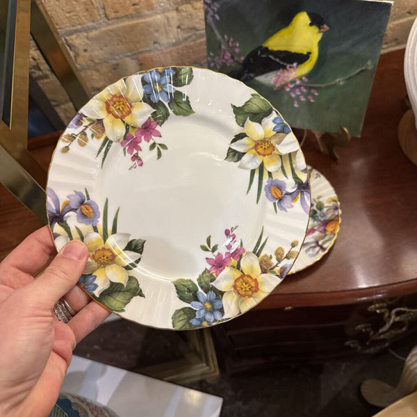 Allyn Elden Bone China Duchess Salad Plate