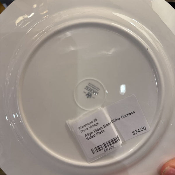 Allyn Elden Bone China Duchess Salad Plate