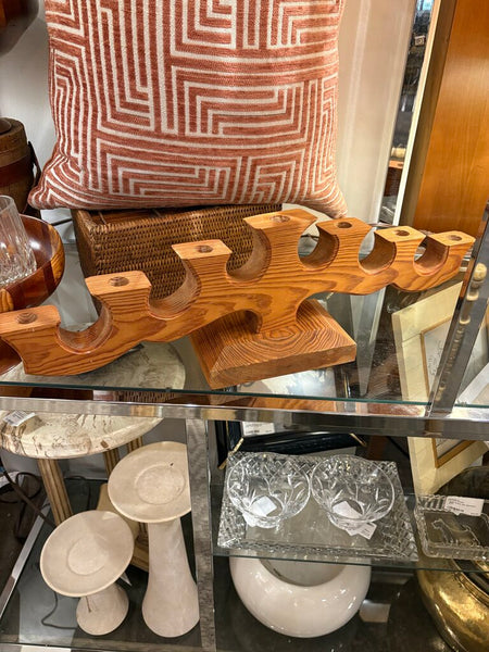 1950scarved candelabra -Swedish?