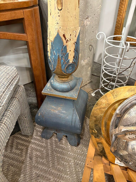 Monumental vintage 49" Swedish candle stand -in store pick up only