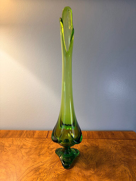 Viking epic 6 petal green swung vase-19inch