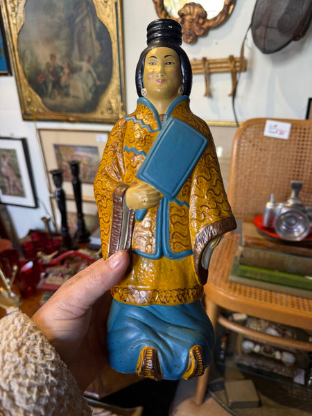 Asian liquor bottle