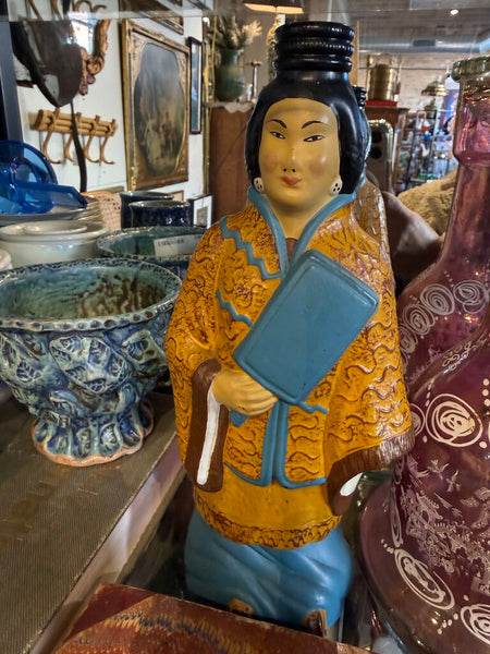 Asian liquor bottle