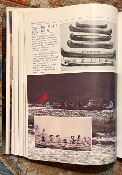 EMPIRE OF THE BAY AN ILLUSTRATED HISTORY OF THE HUDSON'S BAY COMPANY COFFEE TABLE BOOK C1989