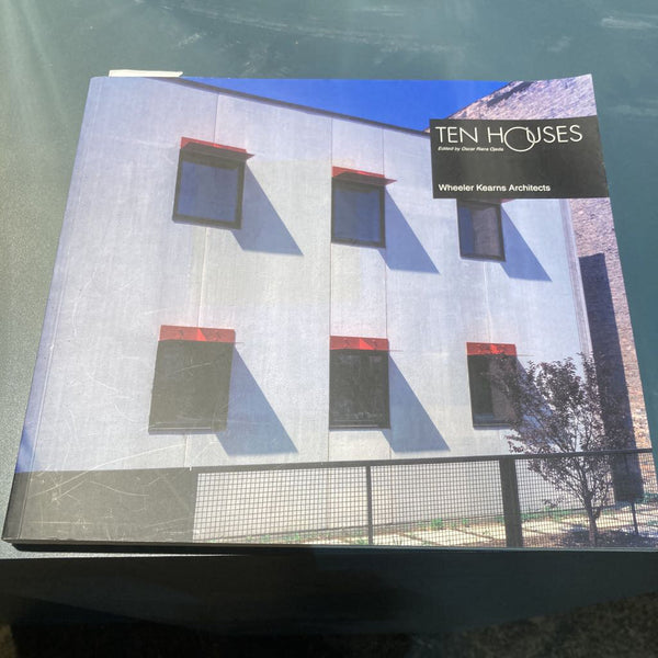 Ten Houses Book on architecture, softcover