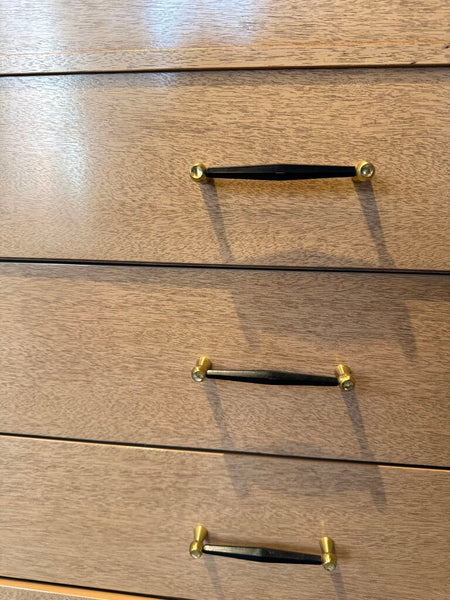 Vintage Blond Mahoghany Dresser by United 42T 38W 19D