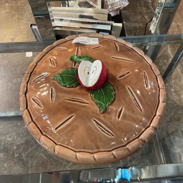 Apple Pie Dish - Made in Japan - 12 in diameter