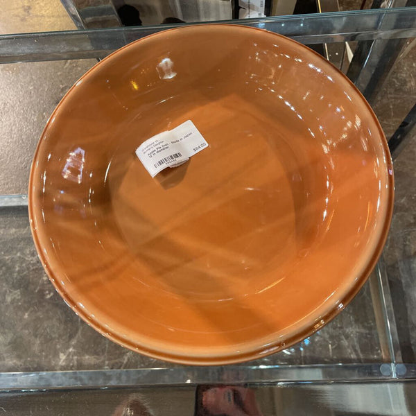 Apple Pie Dish - Made in Japan - 12 in diameter