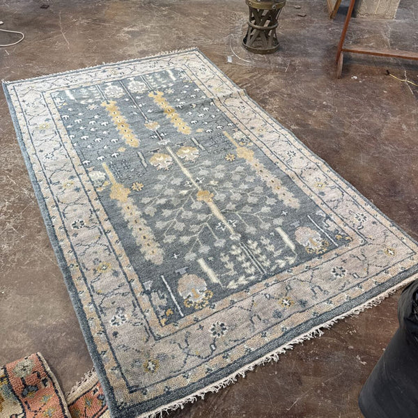 5X8 VINTAGE TURKISH RUG