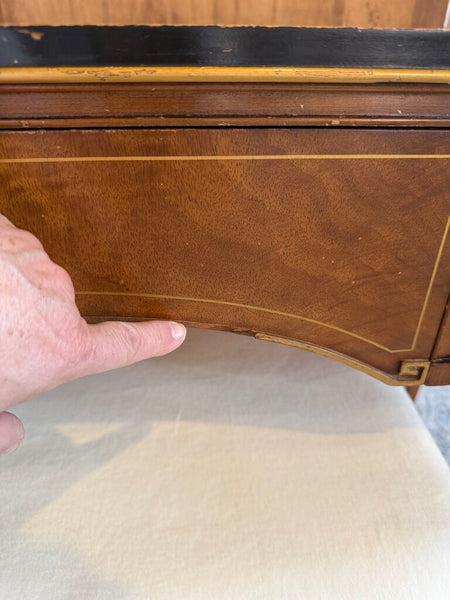 1940s Vanity by Northern Furniture includes bench 30T 19D 48W