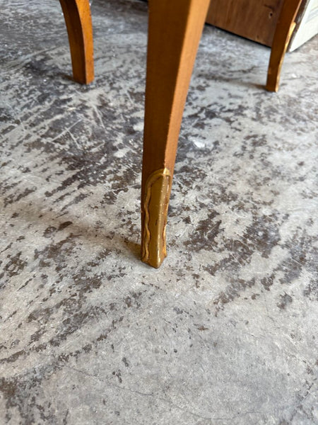 1940s Vanity by Northern Furniture includes bench 30T 19D 48W