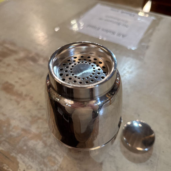 Silver Plate Towle Cocktail Shaker Vintage Barware Minimal MCM Art Deco