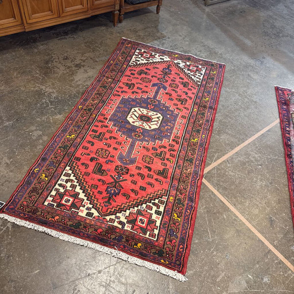 3.3X6.4 VINTAGE TURKISH RUG