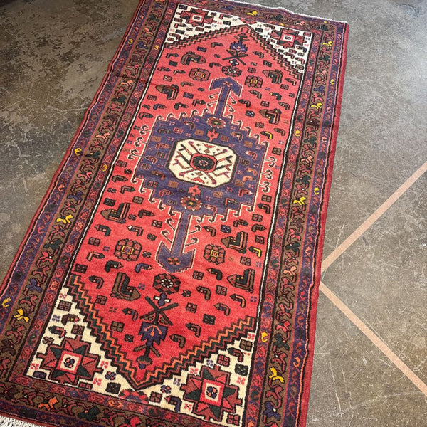 3.3X6.4 VINTAGE TURKISH RUG