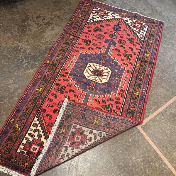 3.3X6.4 VINTAGE TURKISH RUG
