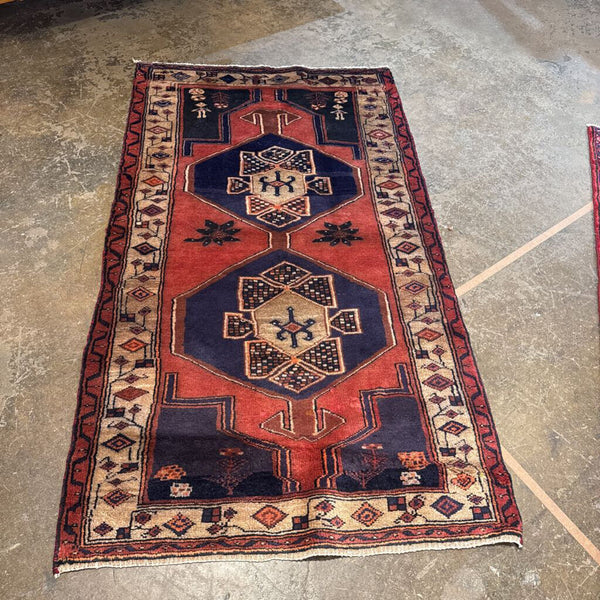 VINTAGE TURKISH RUG 3.4X5.10