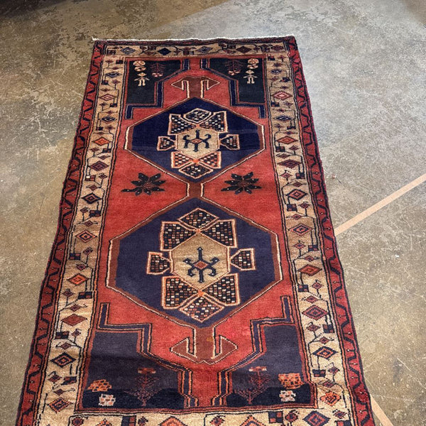 VINTAGE TURKISH RUG 3.4X5.10