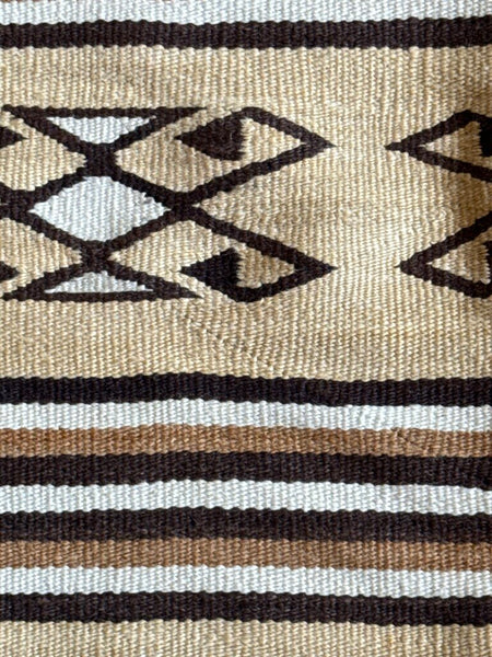 1940-1960s Navajo Rug 68x50 Chinle Pattern