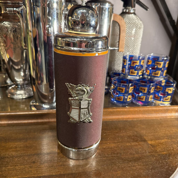Musical Cocktail Decanter Shaker with Armor Coat of Arms O Danny Boy Barware