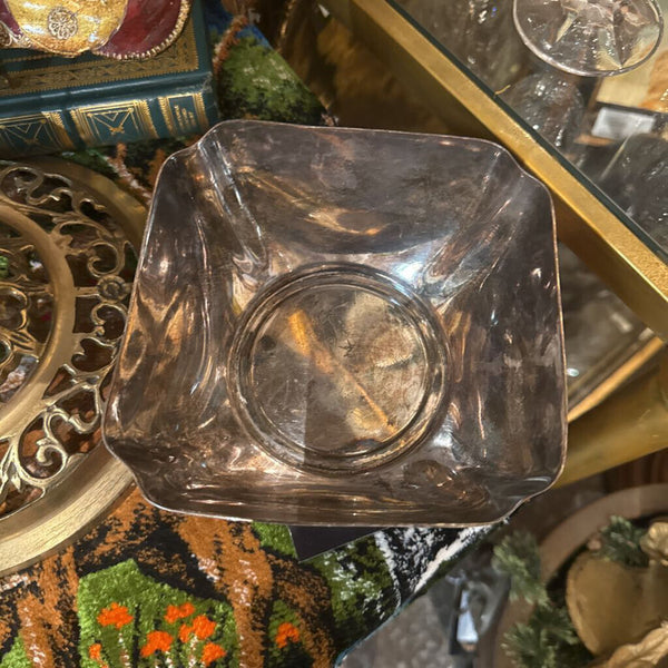 Reed and Barton Silver Square Bowl