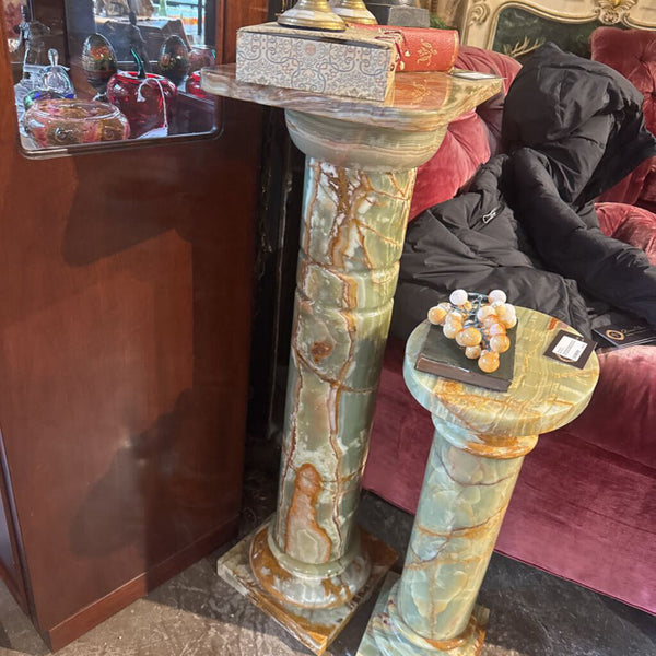 Marble Pedestal Stand 3pcs 16L 10.5D 36H IN STORE PICKUP ONLY