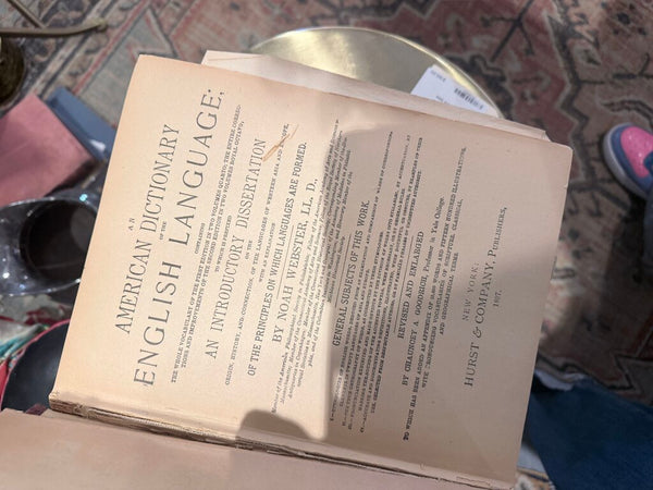 1897 Websters dictionary