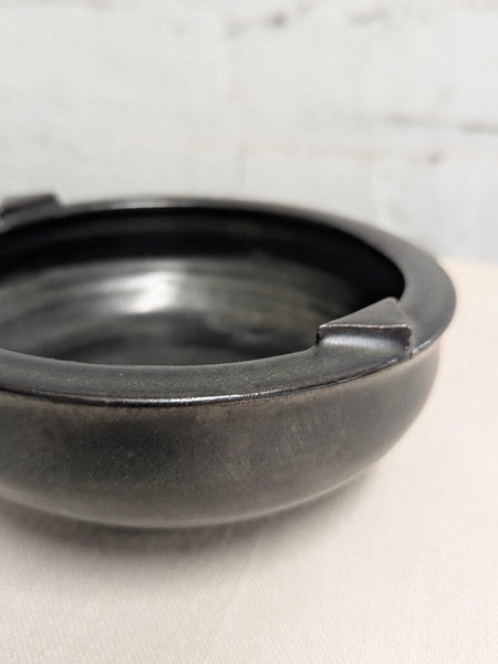 Mid-Century Matte Black Studio Bowl LSBJ