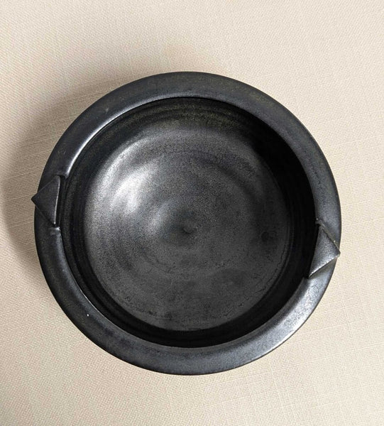 Mid-Century Matte Black Studio Bowl LSBJ