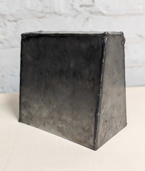 Brutalist Welded Steel Sculpture LSBJ