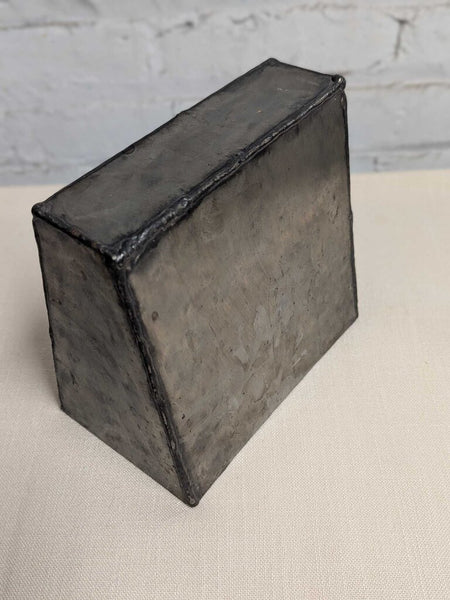 Brutalist Welded Steel Sculpture LSBJ