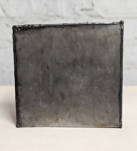 Brutalist Welded Steel Sculpture LSBJ