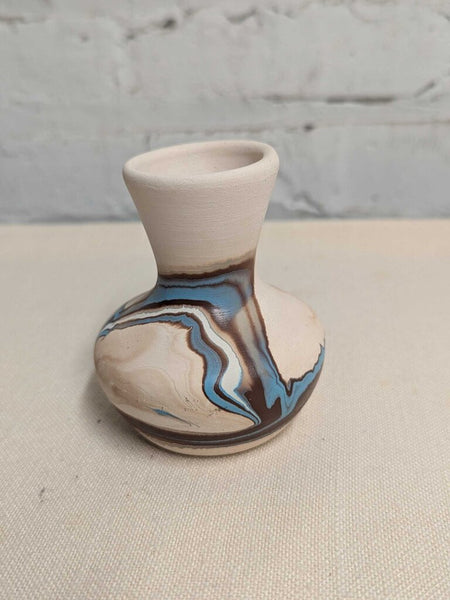 Nedmadji Blue/ Brown Vase LSBJ