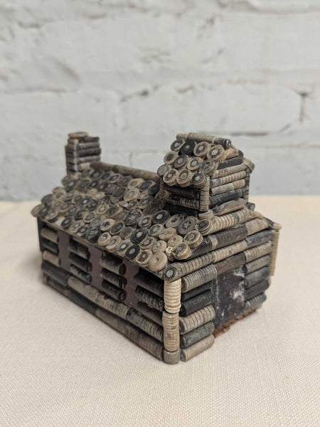 Wood Bead Primitive Devotional Art Church LSBJ