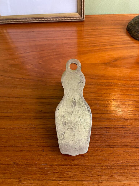 Victorian Brass Hand Memo clip