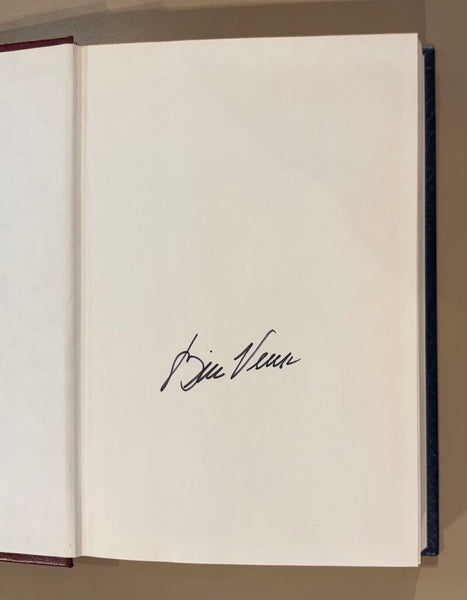 HAND SIGNED VEECK-AS IN WRECK BY BILL BEECK AND ED LINN 1962 SPORTS CLASSICS LEATHER BOUND BOOK