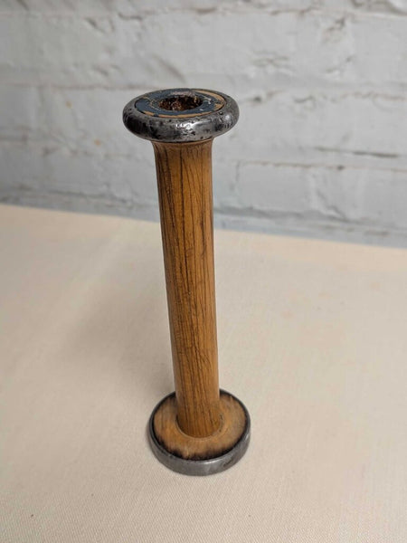 Antique Textile Bobbin 9"H LSBJ 3.26